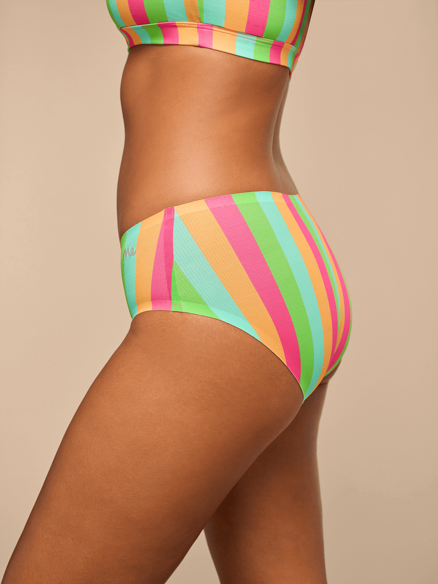 Breathe Hipster | Neon Stripes