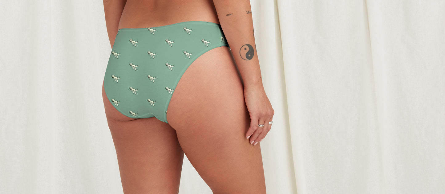 Stretch Cotton Bikini | T-Rex