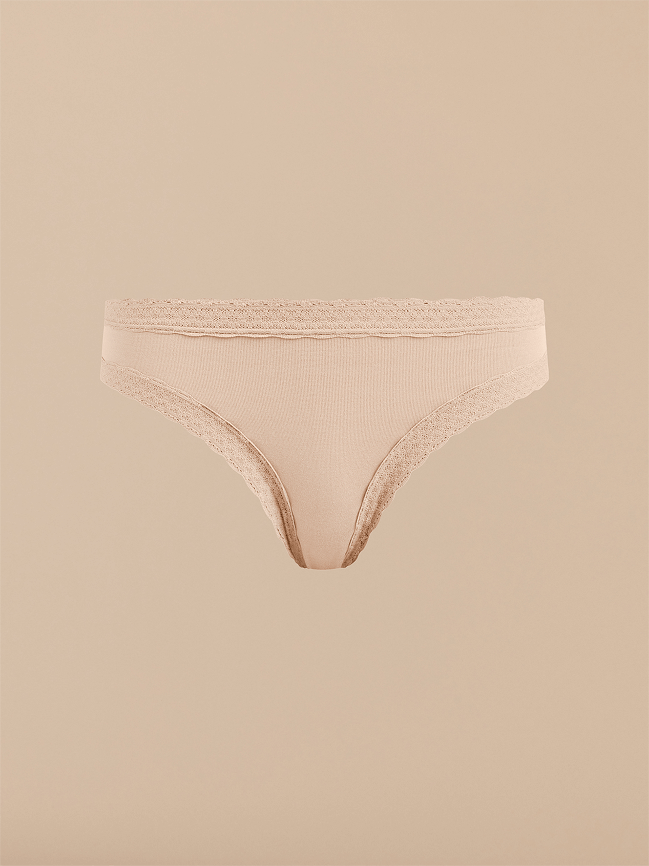 UltraModal™ Lace Tanga | Sand Dune