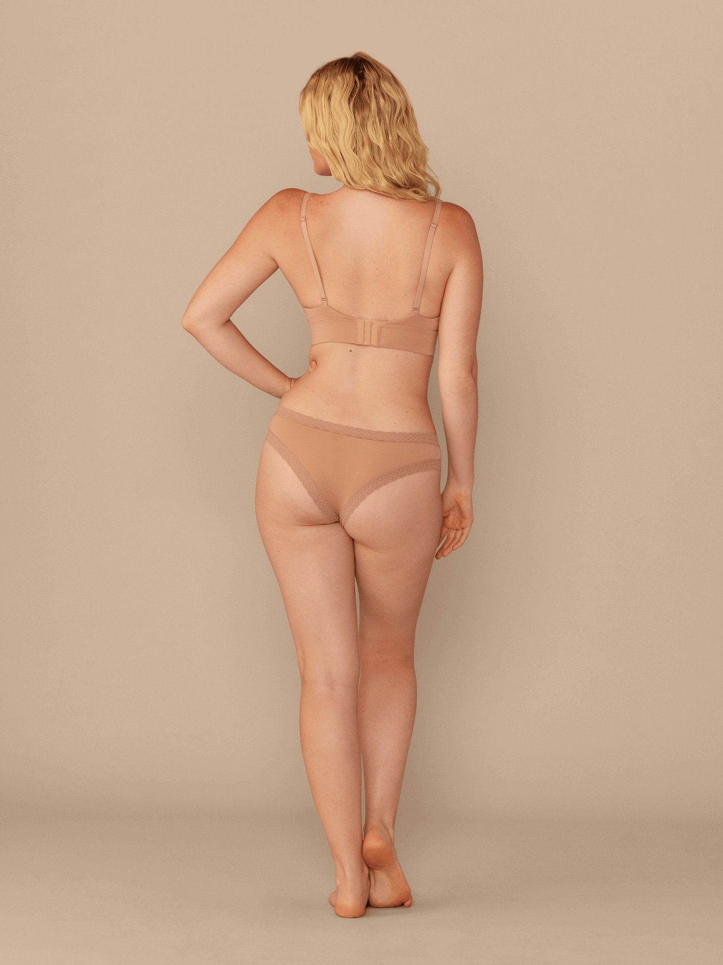 UltraModal™ Lace Tanga | Sand Dune