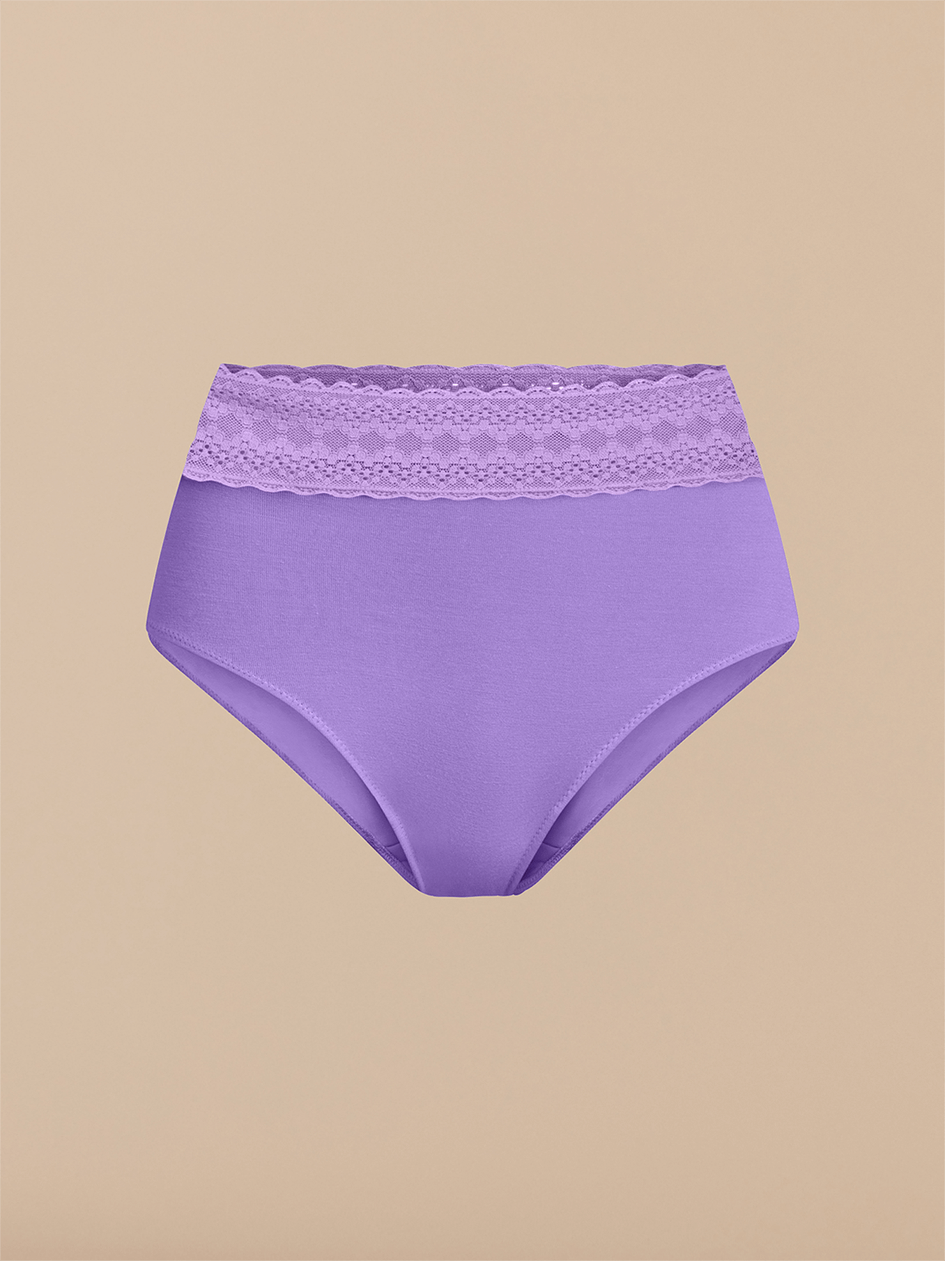 UltraModal™ Lace High-Waisted Brief | Purple