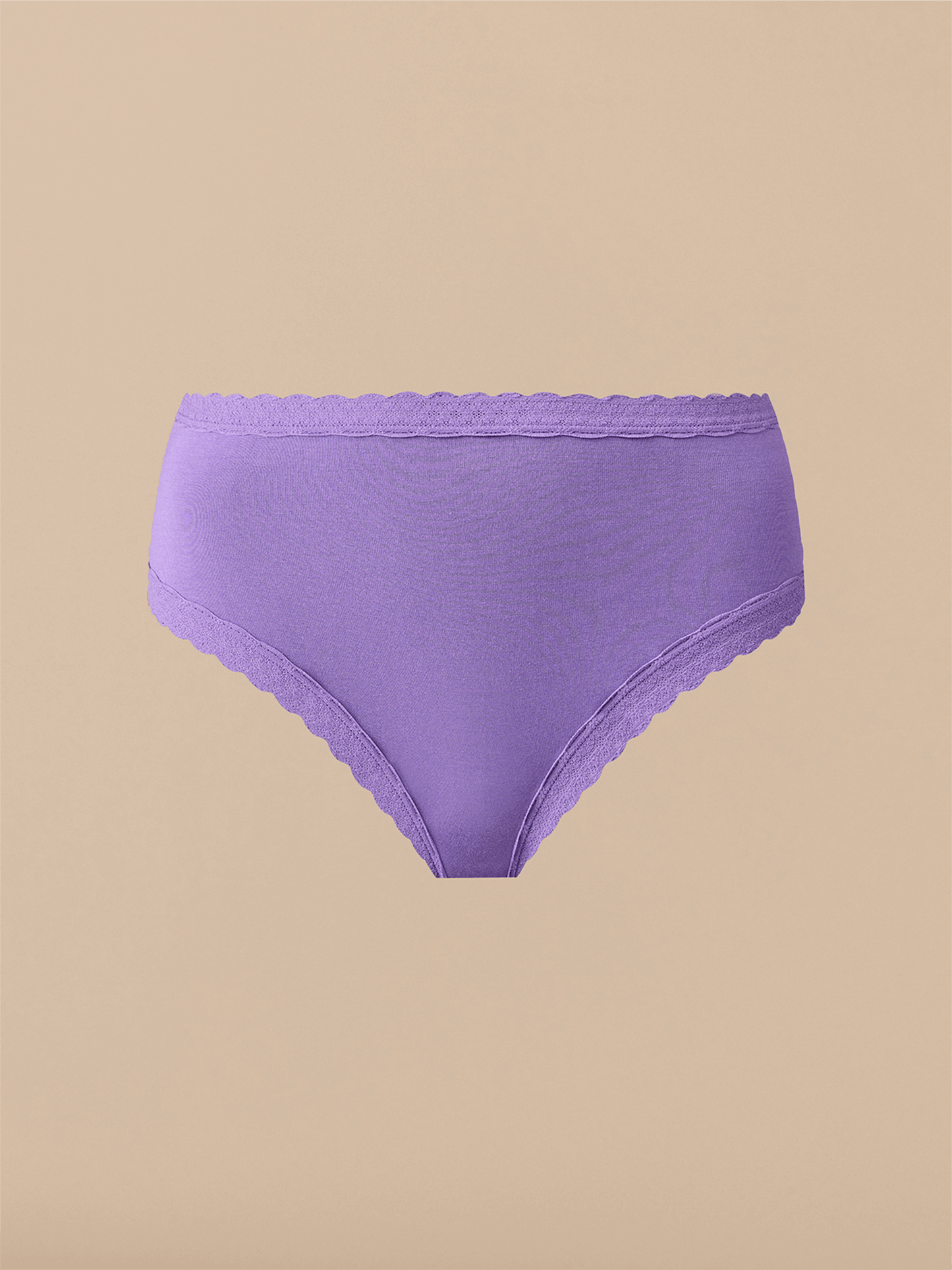 UltraModal™ Lace High-Waisted Cheeky Bikini | Purple