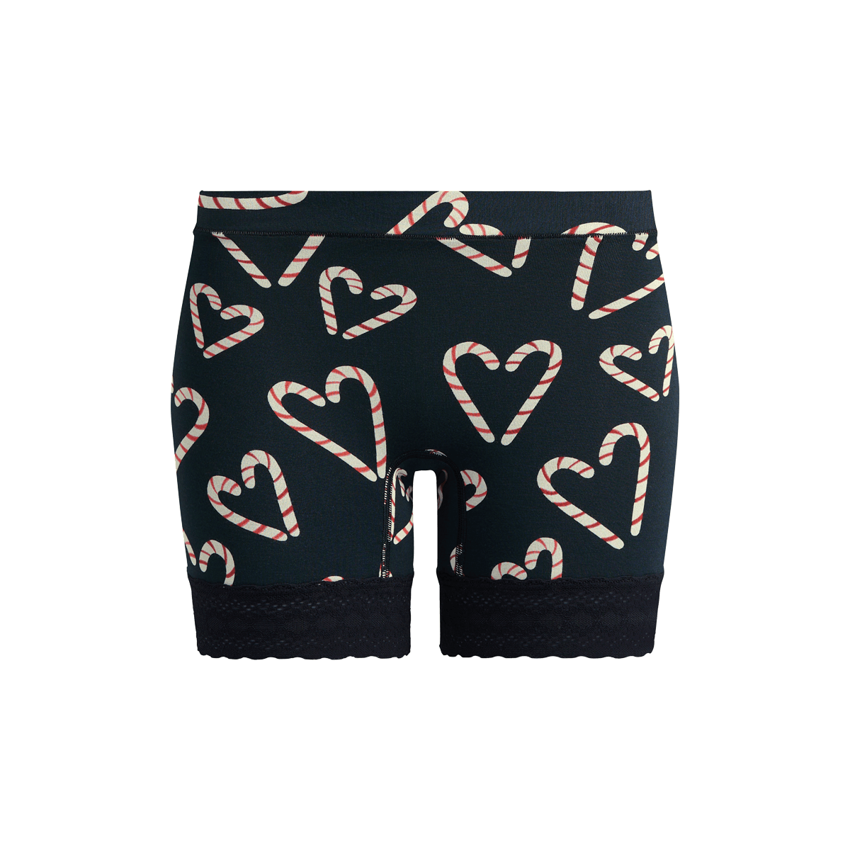 UltraModal™ Lace Long Boyshort | Candy Cane Love