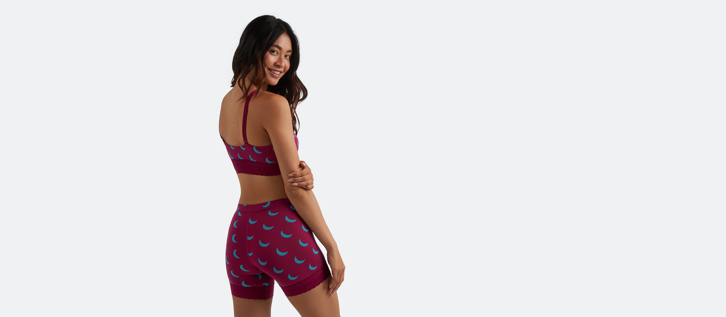 UltraModal™ Lace Long Boyshort | Desert Moon