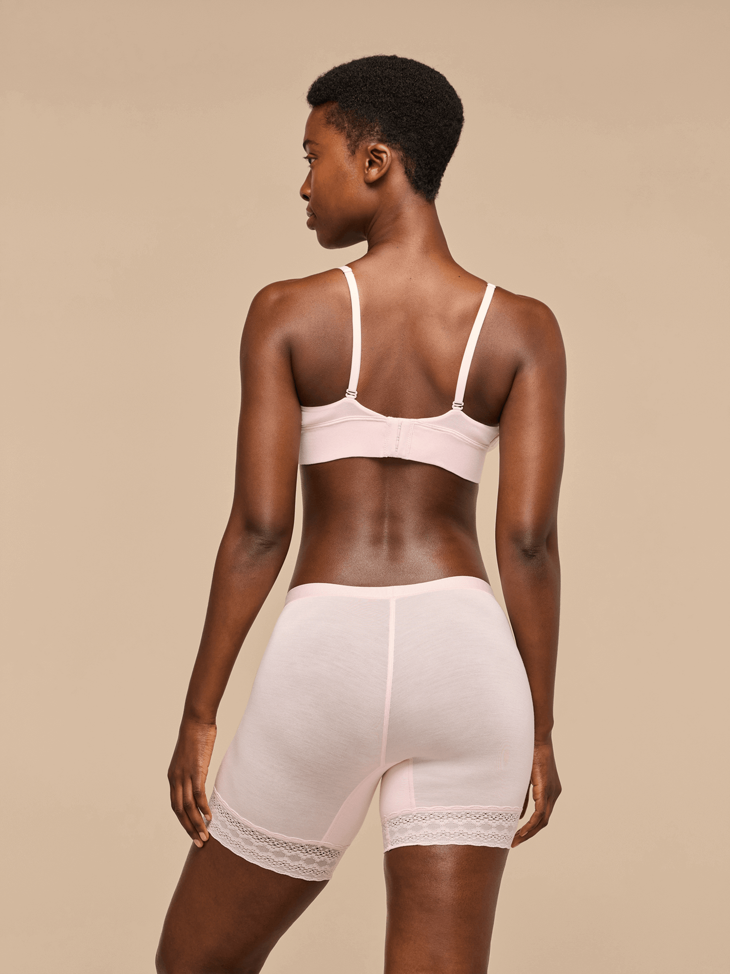 UltraModal™ Lace Long Boyshort | Peony