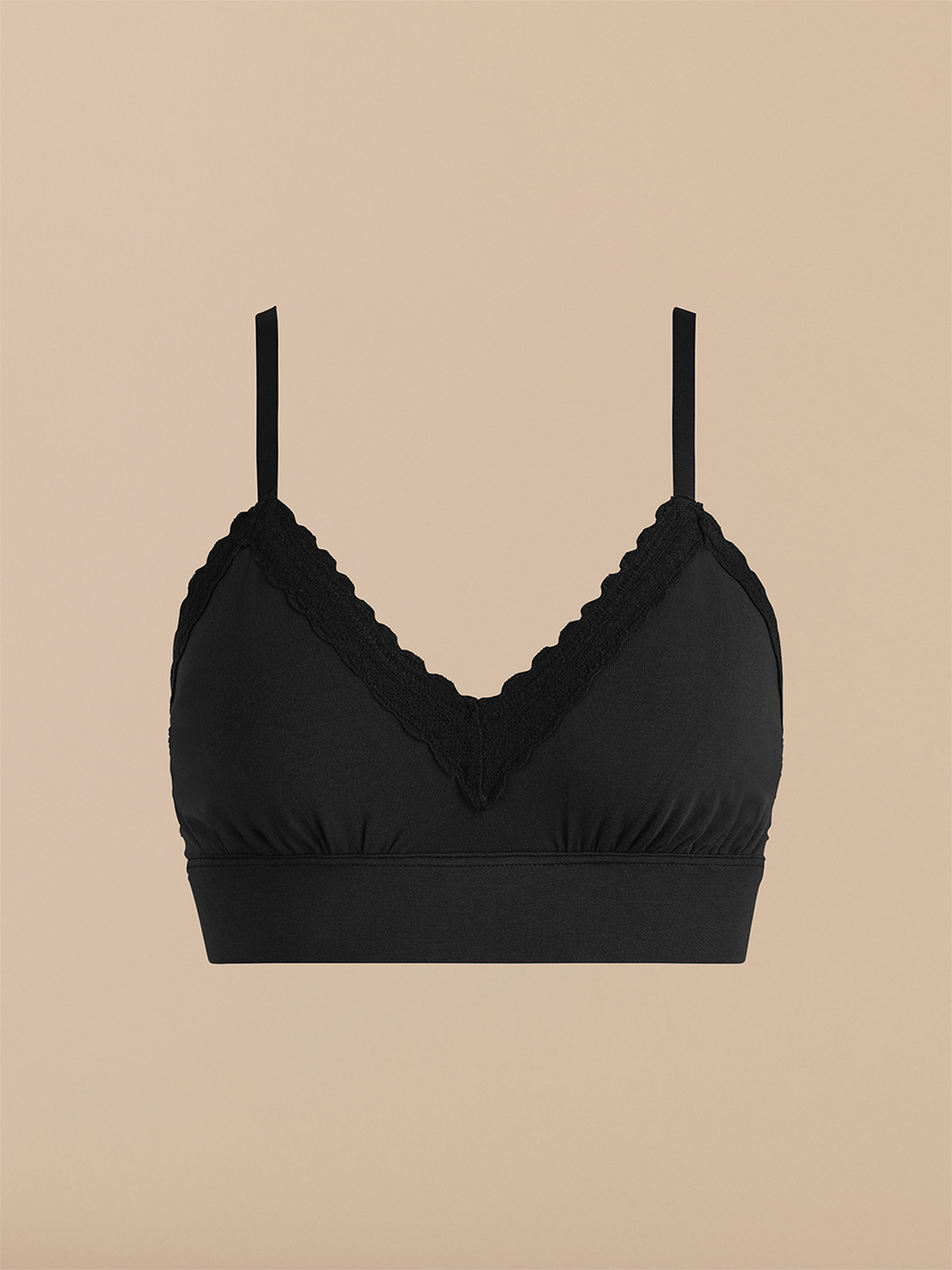 UltraModal™ Lace Plunge Bralette | Black