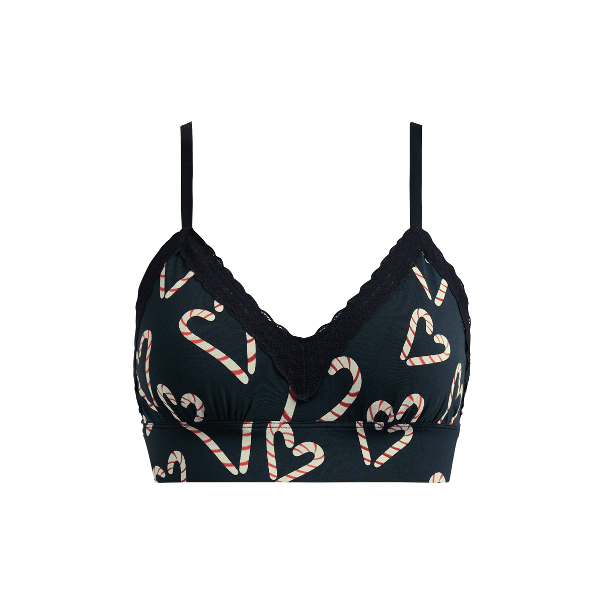 UltraModal™ Lace Plunge Bralette | Candy Cane Love