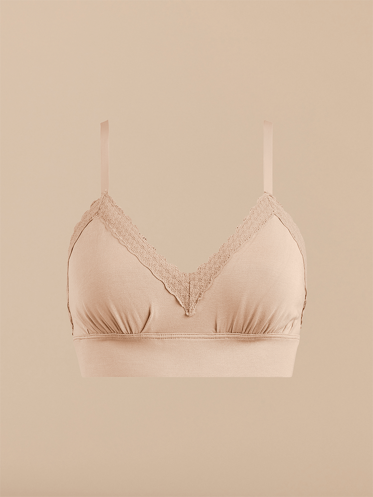 UltraModal™ Lace Plunge Bralette | Sand Dune