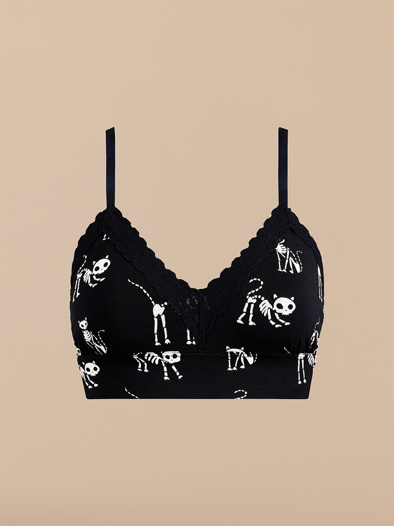 UltraModal™ Lace Plunge Bralette | Skelecats