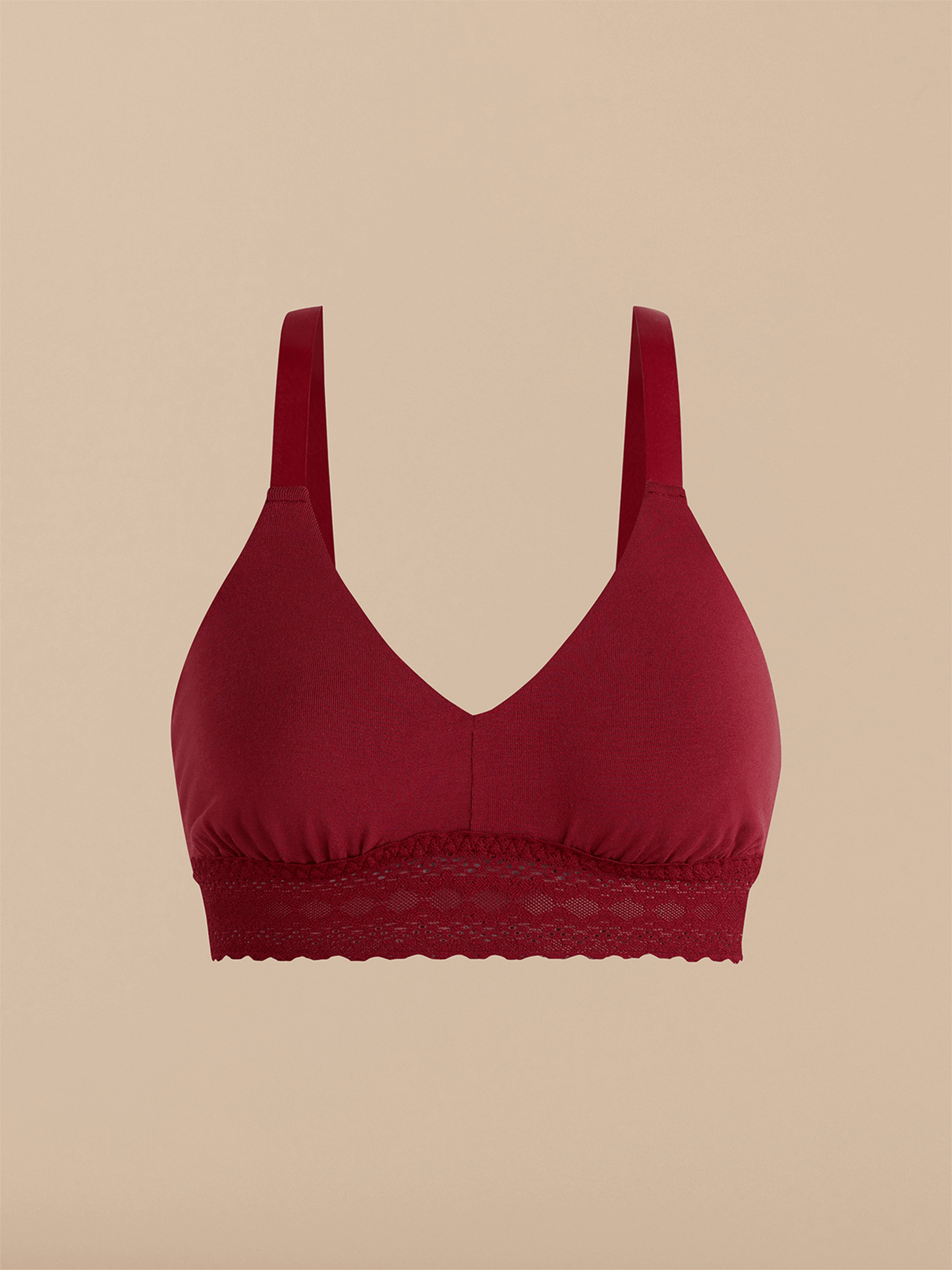 UltraModal™ Lace Longline Bralette | Cabernet