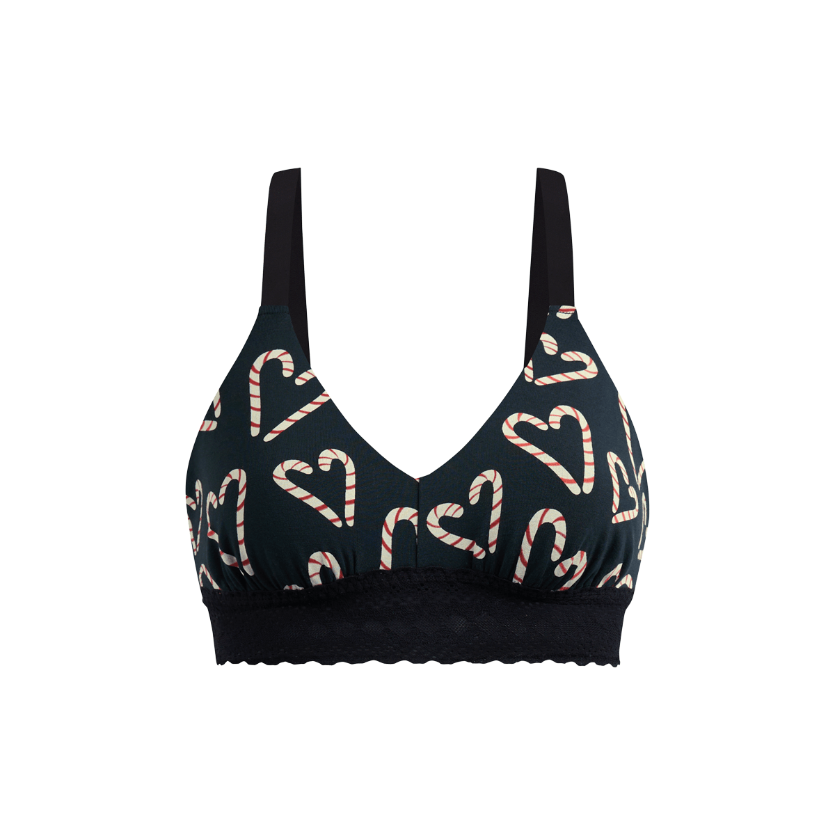 UltraModal™ Lace Longline Bralette | Candy Cane Love