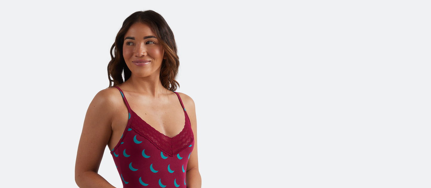 UltraModal™ Lace V-Neck Bodysuit | Desert Moon