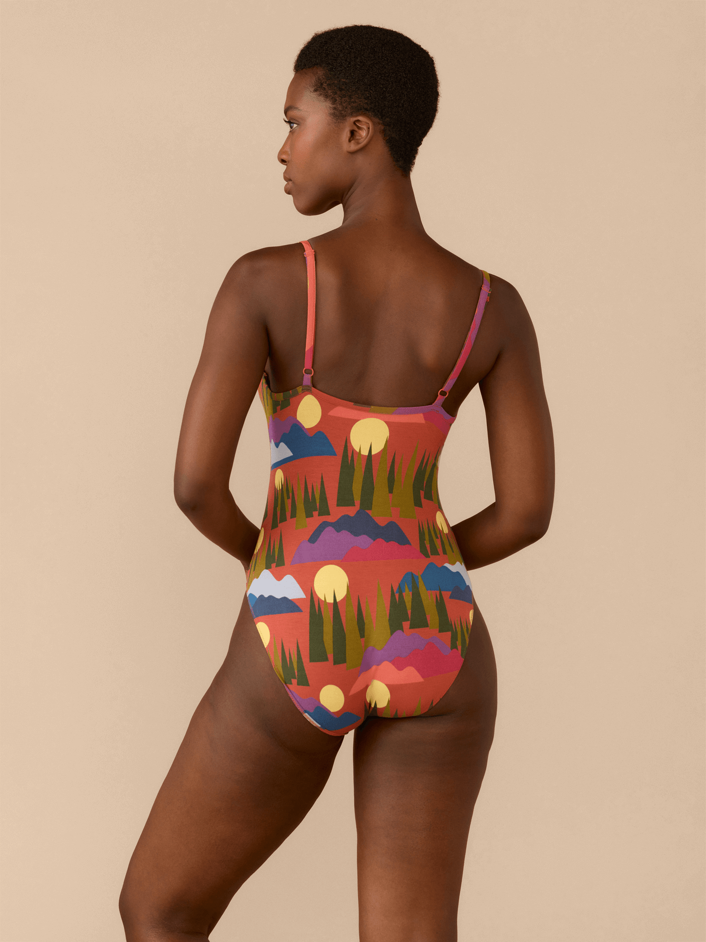 UltraModal™ Lace V-Neck Bodysuit | Mountain High