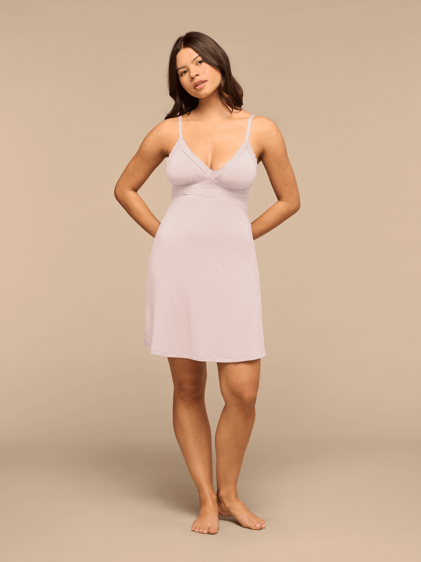 UltraModal™ Lace Chemise | Peony
