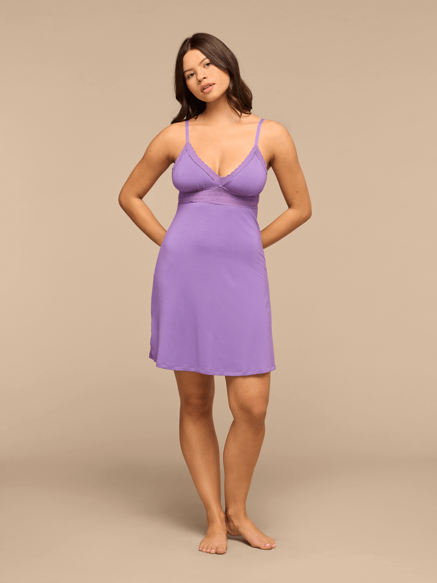 UltraModal™ Lace Chemise | Purple