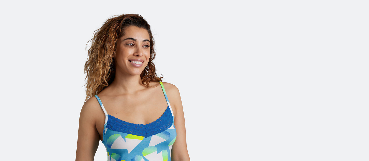 UltraModal™ Lace PJ Set | Snow Cone