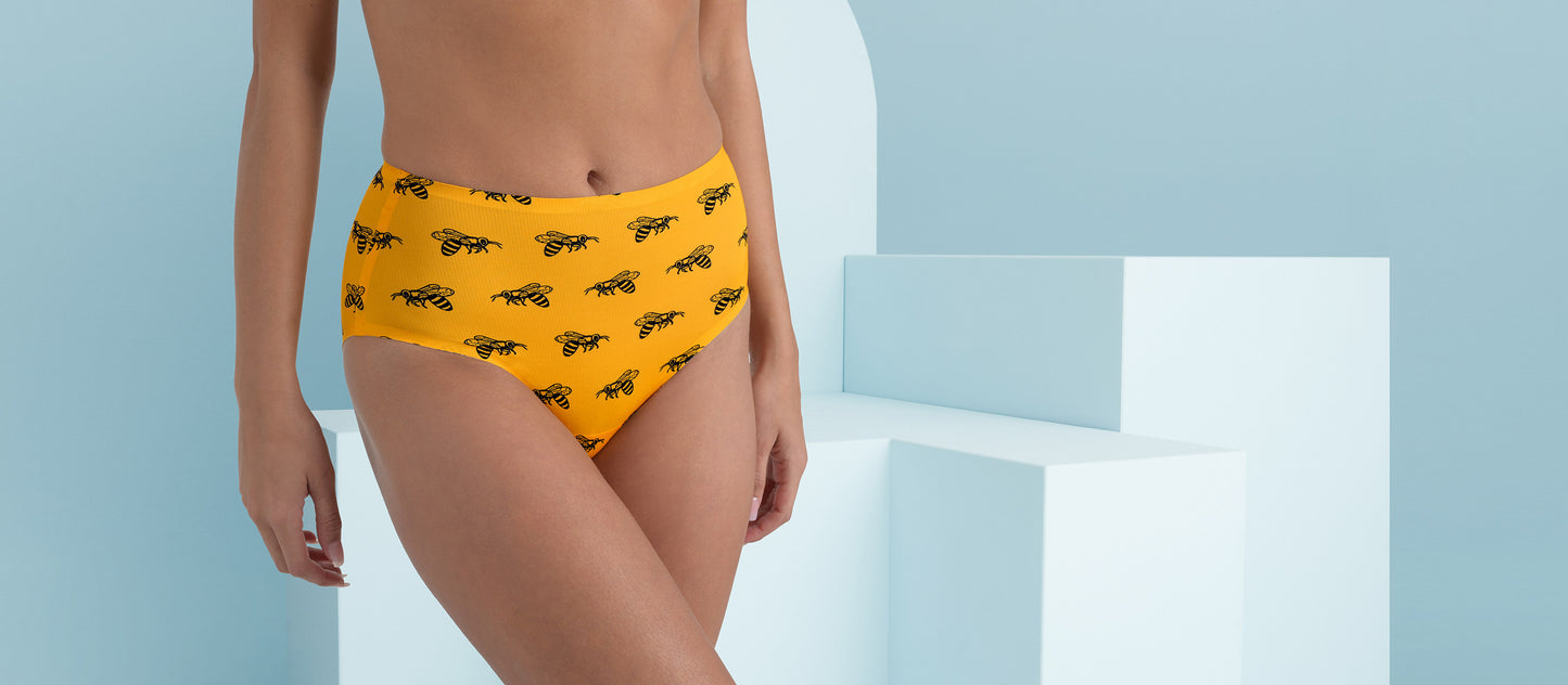 MoveMe High-Waisted Cheeky | Bumblebees