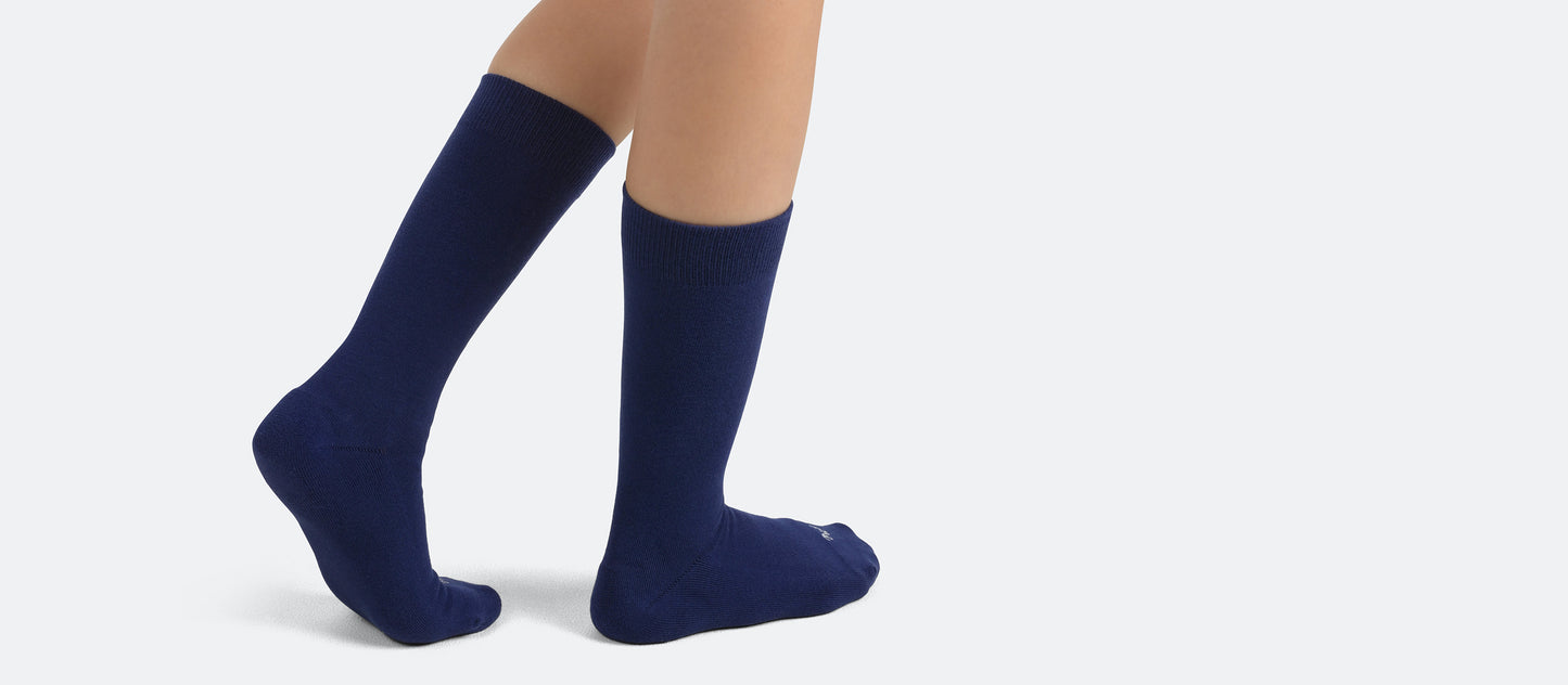 Heritage Crew Sock | Midnight Kiss