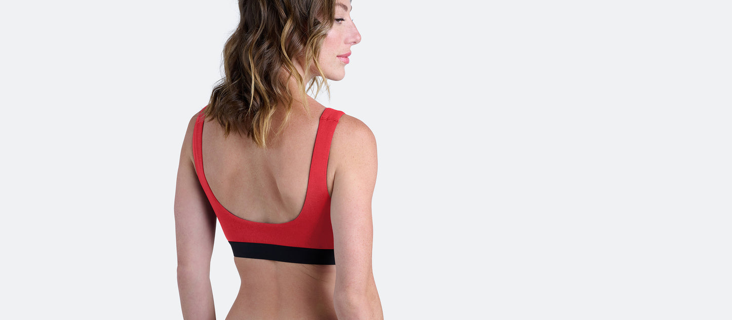 Curvy UltraModal™ Core Scoop Bralette | Rosy Cheeks