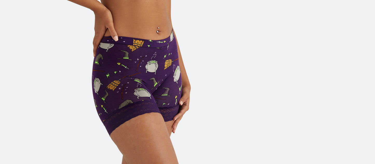 UltraModal™ Lace Long Boyshort | Spell it Out