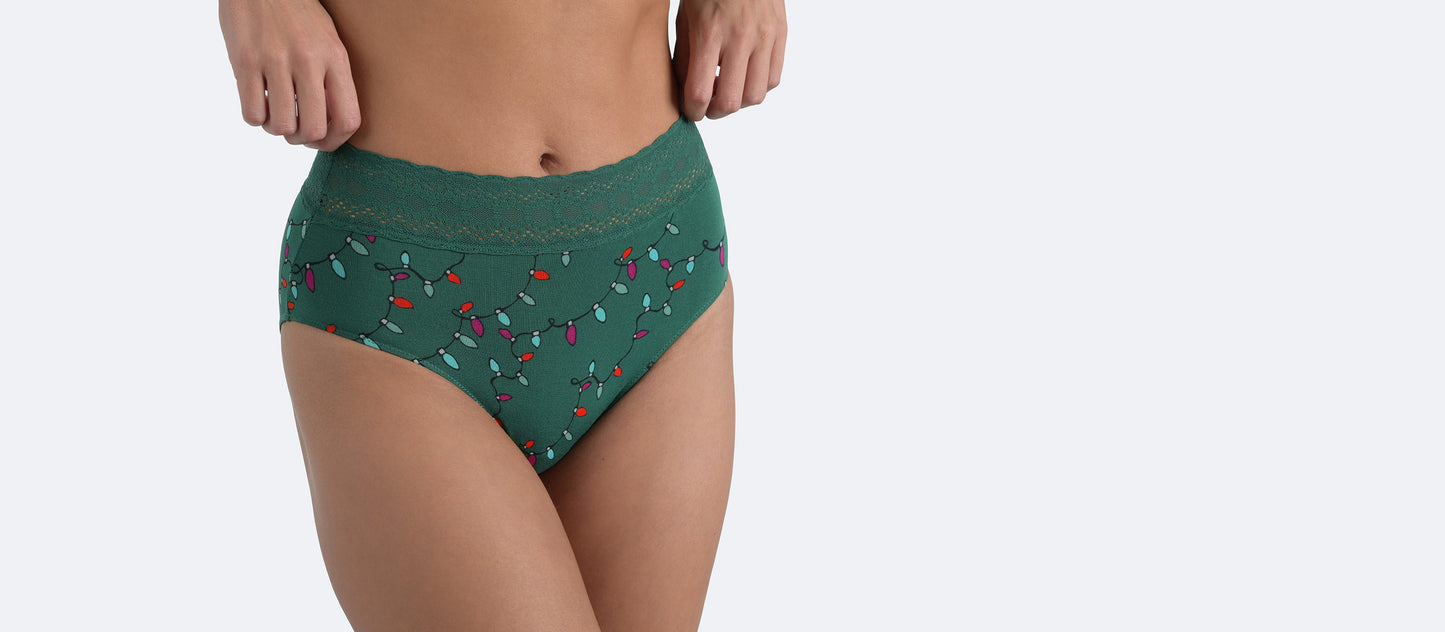 UltraModal™ Lace High-Waisted Brief | Light Me Up