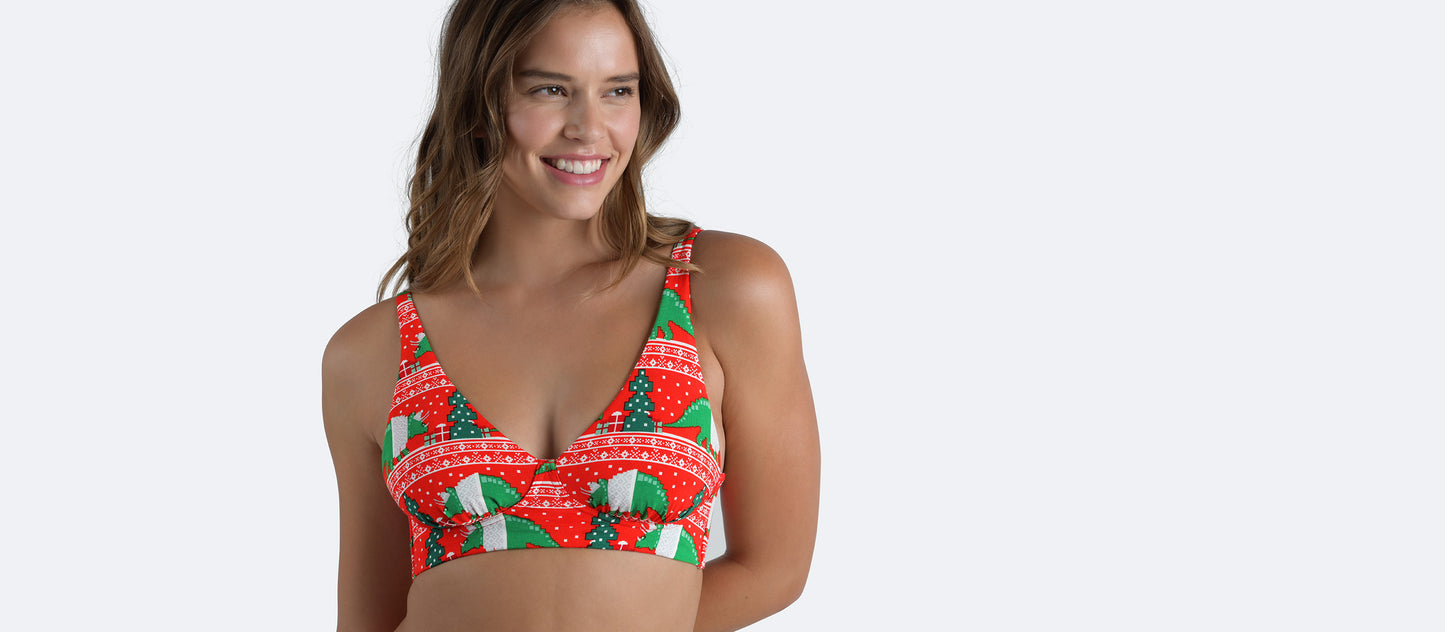 UltraModal™ FeelFree Longline Bralette | Cozy Dino