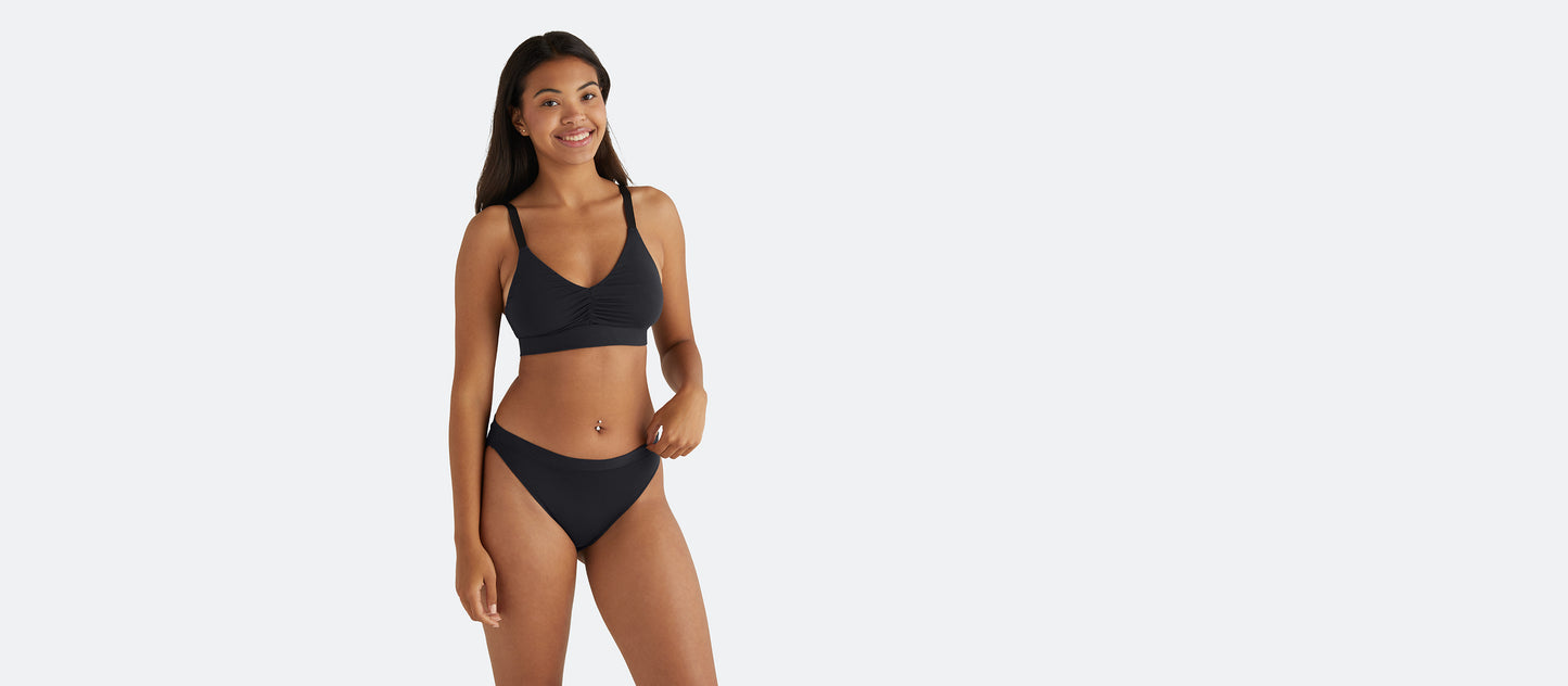 UltraModal™ FeelFree High Leg Bikini 10-Pack | Black
