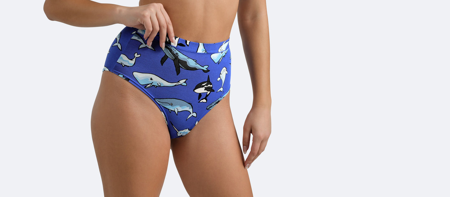 UltraModal™ FeelFree High-Waisted Cheeky | Whale Hello There
