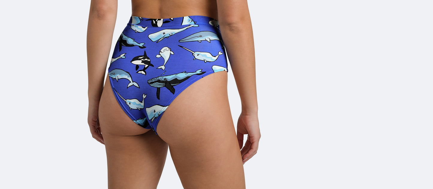 UltraModal™ FeelFree High-Waisted Cheeky | Whale Hello There