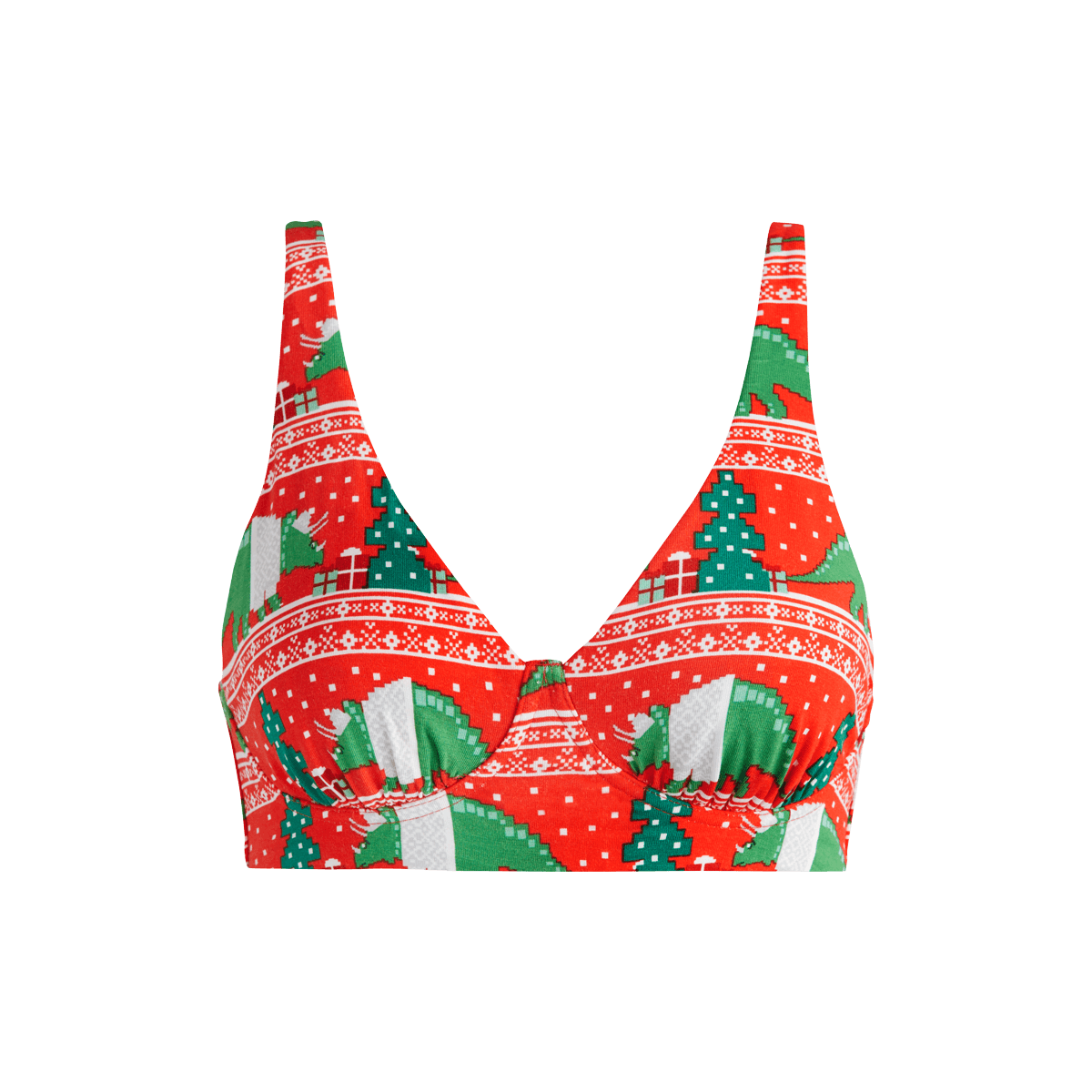 UltraModal™ FeelFree Longline Bralette | Cozy Dino