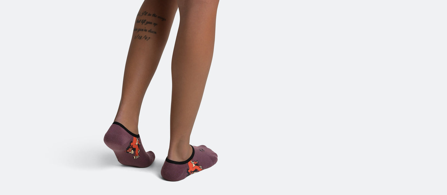 Heritage No Show Sock | Scar and the Hyenas