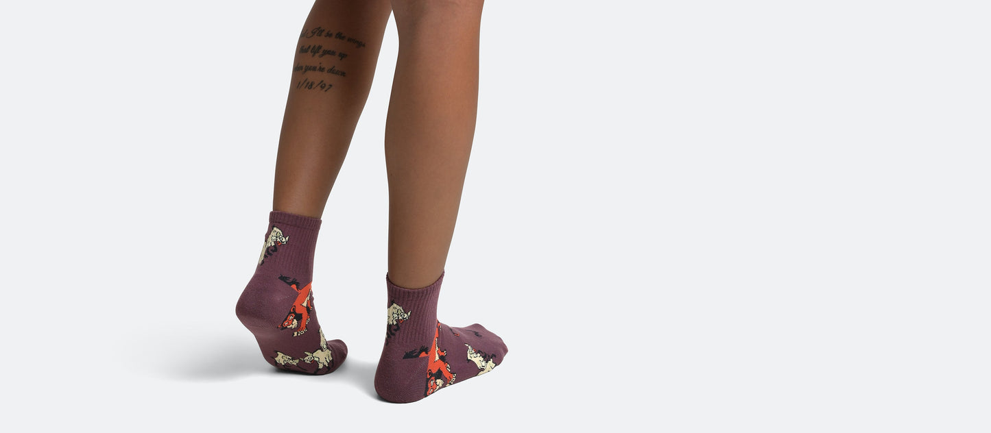 Heritage Quarter Sock | Scar and the Hyenas