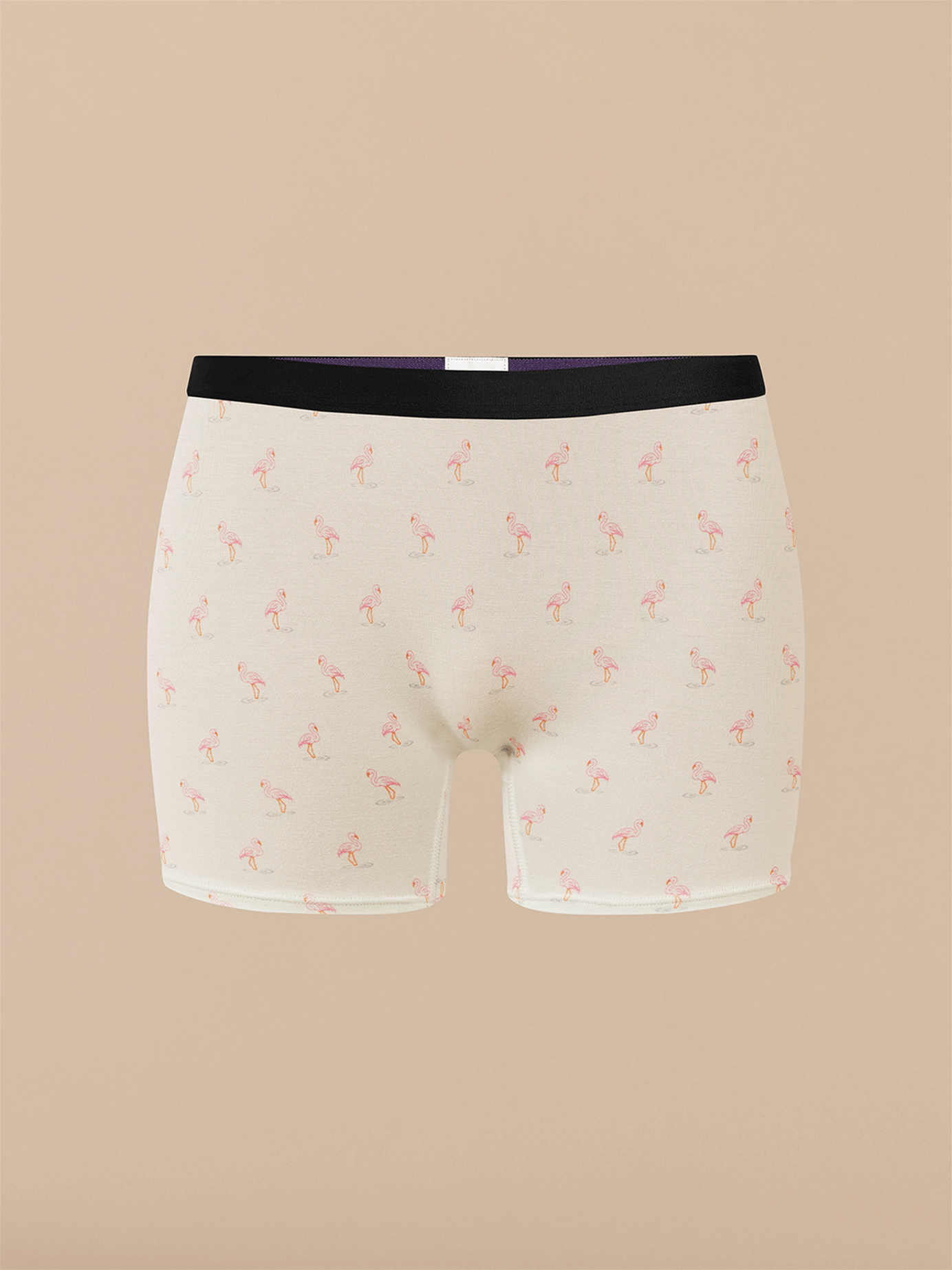 UltraModal™ Core Boyshort | Blue Flamingos