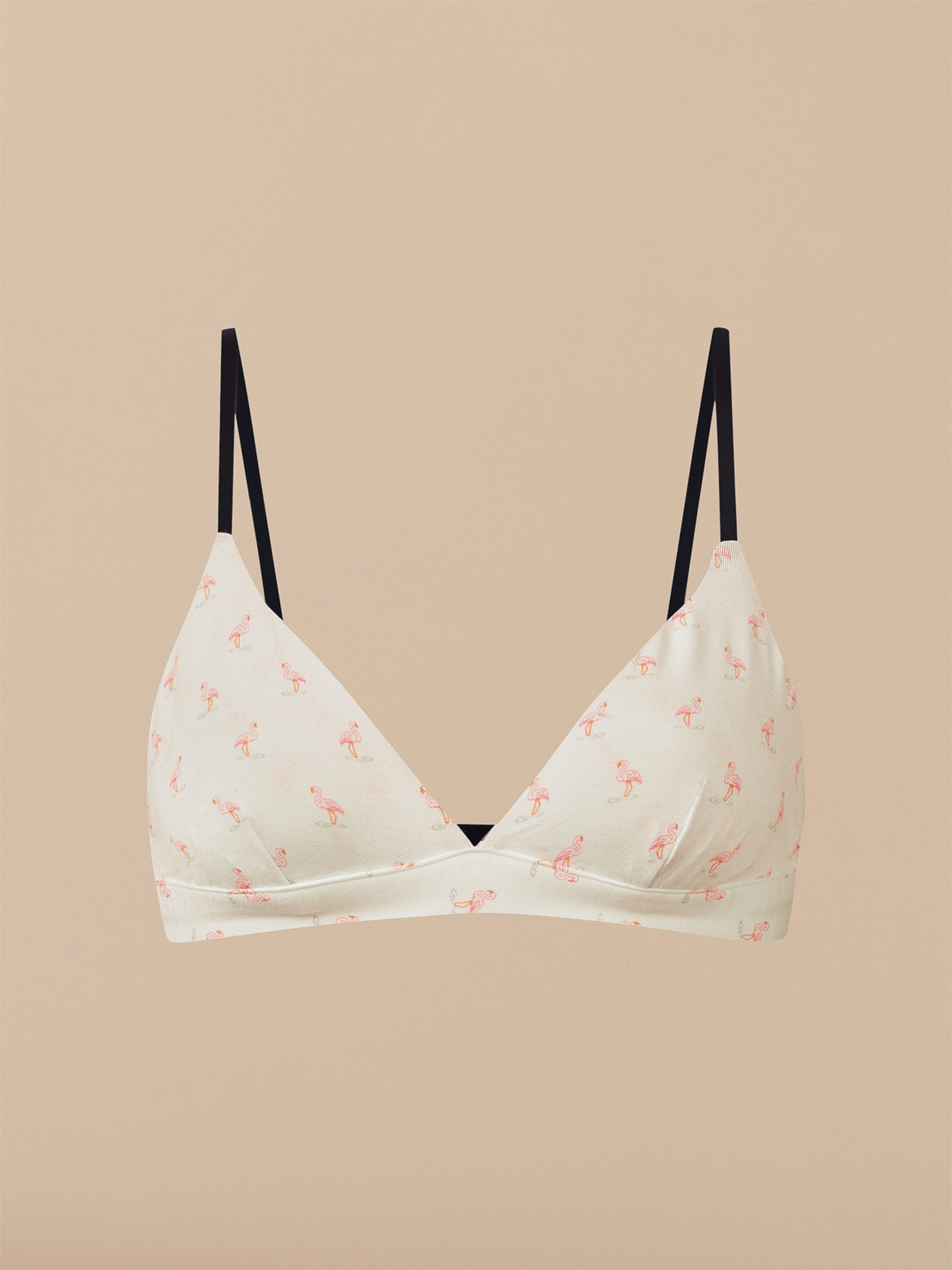 UltraModal™ FeelFree Triangle Bralette | Blue Flamingos