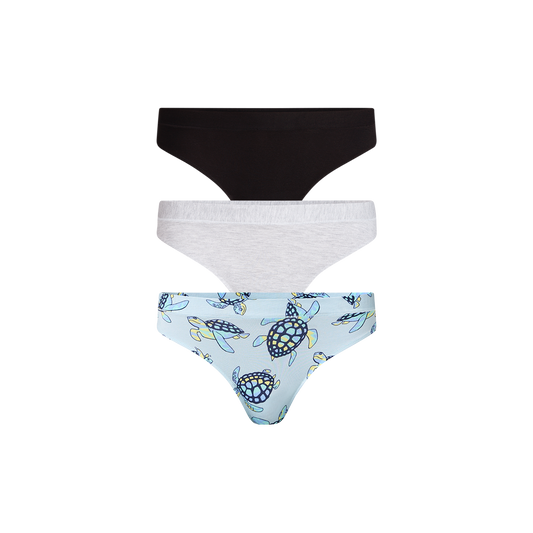 UltraModal™  FeelFree Thong 3-Pack | Psycheshellic Pack