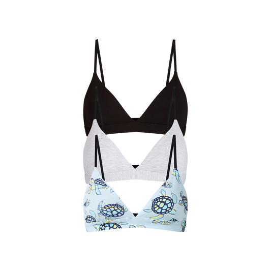 UltraModal™  FeelFree Triangle Bralette 3-Pack | Psycheshellic Pack