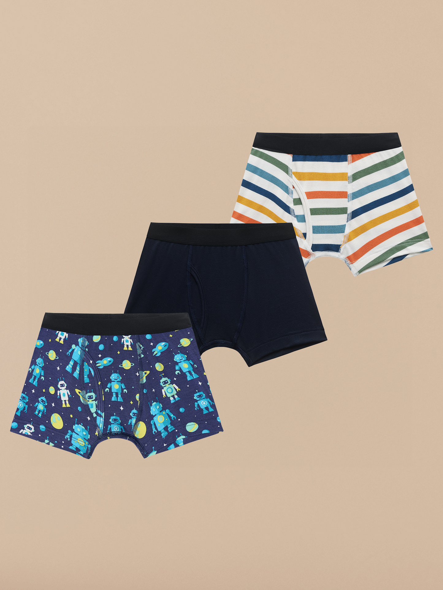 UltraModal™ Core Boys Boxer Brief 3-Pack | Robots