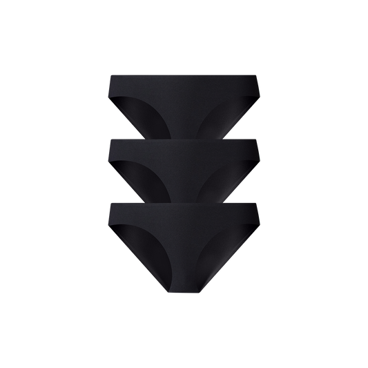 DreamSeam Bikini 3-Pack | Black Pack