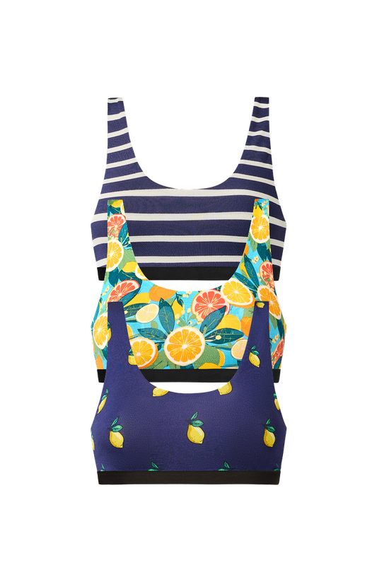 UltraModal™ Core U-Back Bralette 3-Pack | Amalfi Pack