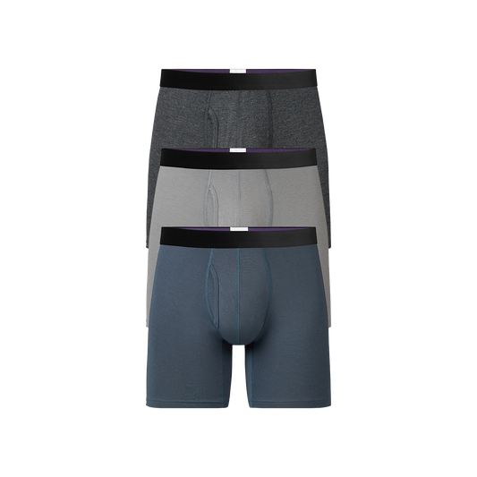 UltraModal™ Core Boxer Brief w/ Fly 3-Pack | Grey Tide Pack