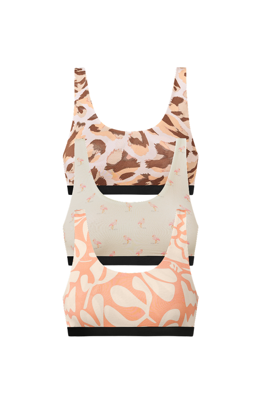 UltraModal™ Core Scoop Bralette 3-Pack | Miami Pack