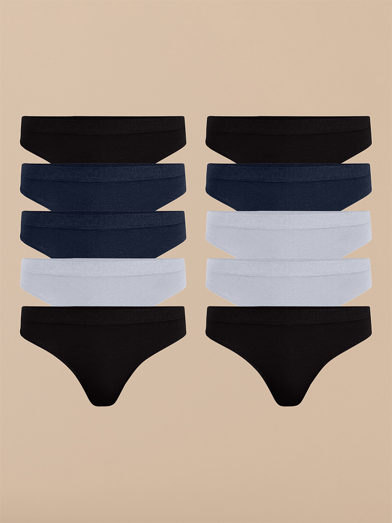 FeelFree Thong 10-Pack | Classic Pack