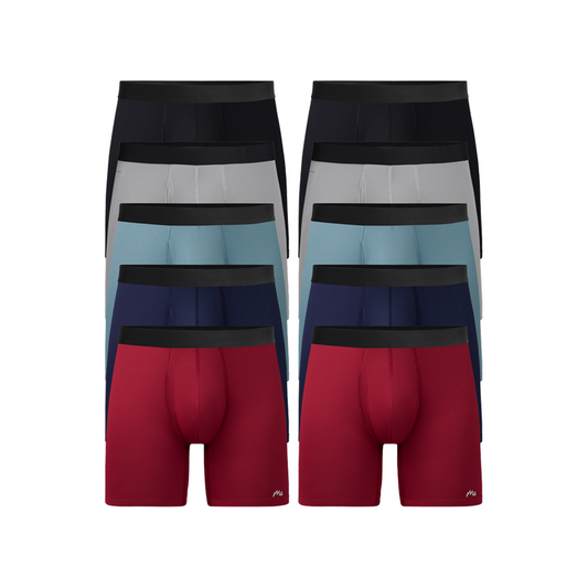 Breathe Ball Caddy™ Boxer Brief w/ Fly 10-Pack | Classic Pack