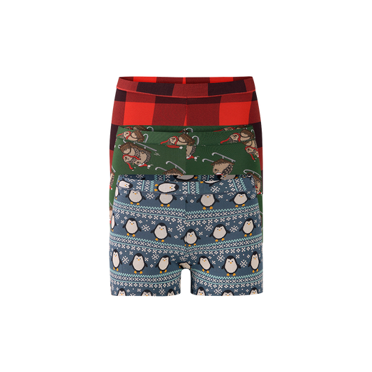 FeelFree Boyshort 3-Pack | Holiday Pack