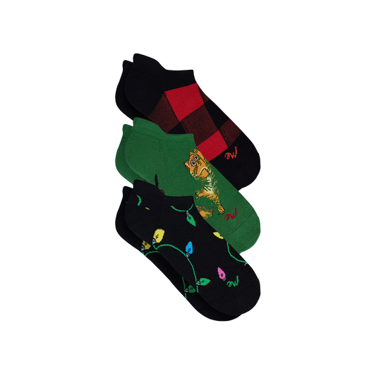 Ankle Sock 3-Pack | Meowy Christmas Pack