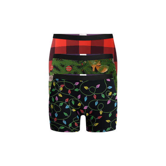 UltraModal™ Core Boyshort 3-Pack | Meowy Christmas Pack