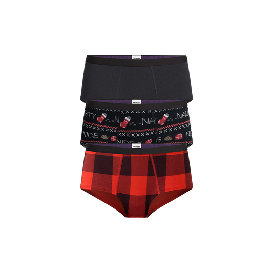 UltraModal™ Core Cheeky Brief 3-Pack | Naughty or Nice Pack