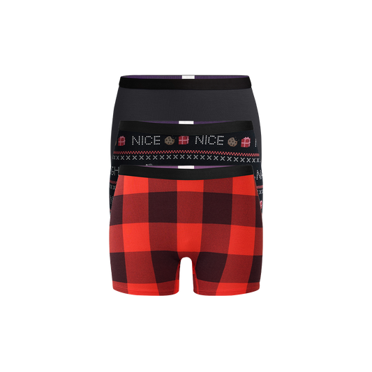 UltraModal™ Core Boyshort 3-Pack | Naughty or Nice Pack