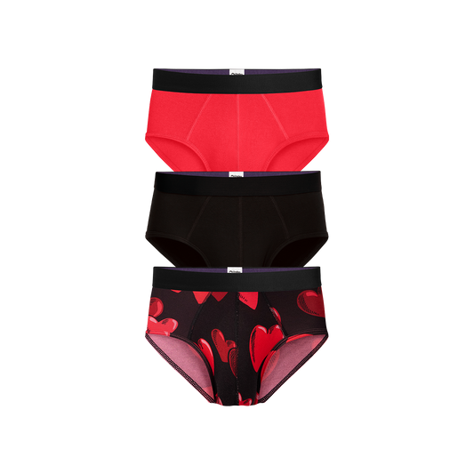 UltraModal™ Core Brief 3-Pack | Floating Hearts Pack