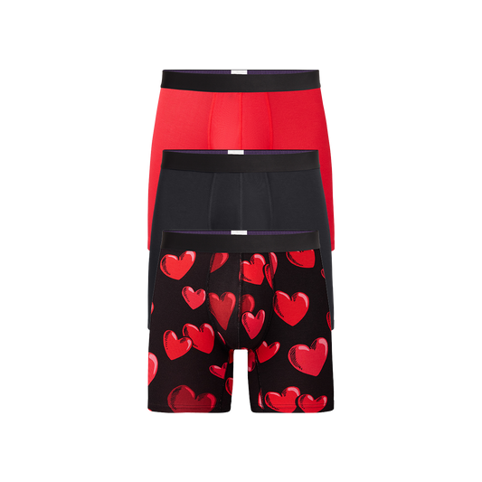 UltraModal™ Core Boxer Brief 3-Pack | Floating Hearts Pack